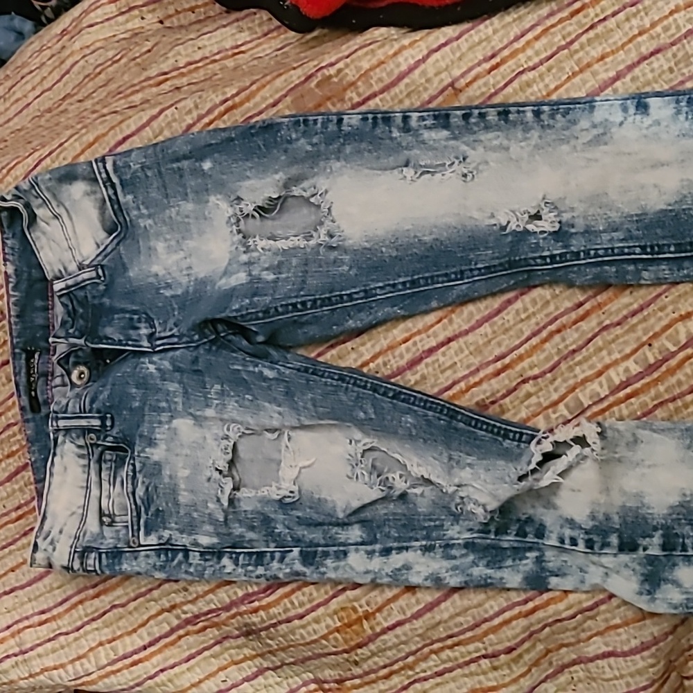 Lovesick ladies 0 acid washed jeans